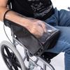 YiZYiF Heavy Duty Waterproof & Dustproof Electric Wheelchair Cover - Prevent Rain, Dust, Sun, UV for Indoor Black One Size view 3