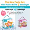 O's Bubble Boba Tea Kit - Bubble Tea Kit - All in One Boba Kit - Boba Kit for Kids - Popping Boba - 7 Servings Includes Cups, Straws, Stirrer (Mixed Fruits Bonus Pack) view 2