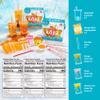 O's Bubble Boba Tea Kit - Bubble Tea Kit - All in One Boba Kit - Boba Kit for Kids - Popping Boba - 7 Servings Includes Cups, Straws, Stirrer (Mixed Fruits Bonus Pack) view 3