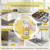 Effective Kitchen Degreaser Cleaner Spray, Heavy-Duty Kitchen Oil Remover Spray for Countertops, Ovens, Stovetop (2pcs) view 3