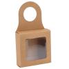 Walfront Kraft Paper Wine Bottle Box, Foldable and Sturdy, 25 Count for Gifts and Decorations view 1