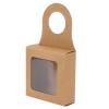 Walfront Kraft Paper Wine Bottle Box, Foldable and Sturdy, 25 Count for Gifts and Decorations view 3