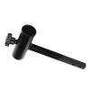Oyhhalginate Universal Carts Umbrella Holder, Adjustable Stainless Steel Umbrella Support Stand for Scooter Wheelchair and Mobility Carts with Secure Clamp Design view 2