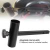 Oyhhalginate Universal Carts Umbrella Holder, Adjustable Stainless Steel Umbrella Support Stand for Scooter Wheelchair and Mobility Carts with Secure Clamp Design view 3
