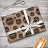 GRAPHICS & MORE Father's Day Dad Jokes Daily Premium Kraft Gift Wrap Wrapping Paper Roll view 4