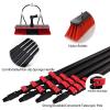 JIIPOREGJ Telescopic Window Cleaning Brush with Squeegee, 12-39Ft Extendable Cleaner Conservatory Roof for Photovoltaic Panel,20Ft/6M,20Ft/6M,12Ft/3.6M view 3