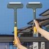 Bluethy Window Screen Cleaning Brush, 2 in 1 Window Screen Cleaner Tool with Squeegee Multi-Purpose Cleaning Brush for Patio, Door, Porch Screens (1) view 3