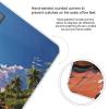 Summer Beach with Palm Trees Scale for Body Weight LED Display Sturdy Tempered Glass Digital Bathroom Scale Anti-Slip Highly Accurate Digital Weighing Machine for People 400lb Capacity view 4