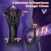 2026 Electric and Heated Version Hands Free Male Masterburbatar, 9X Speed & Extension Adjustment & Foldable Handle u6872b view 4