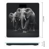 3D Gray Elephant Scale for Body Weight LED Display Sturdy Tempered Glass Digital Bathroom Scale Anti-Slip Highly Accurate Digital Weighing Machine for People 400lb Capacity view 2