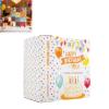 12 Day Birthday Countdown Calendar, Fillable Birthday Arrival Calendar, DIY Fill Your Own Countdown Box for Home Celebration Daily Surprise Gift Party Favor Drawstring Bag Packs (White-1pc) view 1