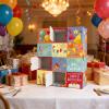 12 Day Birthday Countdown Calendar, Fillable Birthday Arrival Calendar, DIY Fill Your Own Countdown Box for Home Celebration Daily Surprise Gift Party Favor Drawstring Bag Packs (White-1pc) view 4