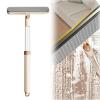 5-in-1 Double-Sided Window Screen Cleaning Brush Multi-Purpose Cleaning Brushwith Retractable Handle and Built-in Crevice Brush, Dry and Wet Use for Home, Office & Porch Screens (Khaki) view 1