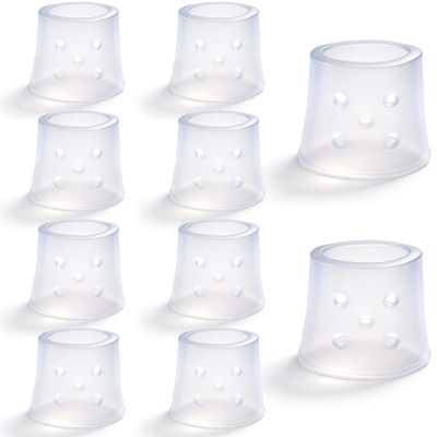Kyckeif 12pcs Silicone Finger Covers for Skin Picking, Breathable Stop Nail Biting Finger Guard with Air Holes, Reusable Non-Slip Finger Cots Sleeves for Cuticle Protection Anti Skin Picking - Clear