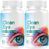(2 Pack) Clean Eye Capsules - Official CleanEye Pills Advanced Premium Formula Support Maximum Strength, All Natural Ingredients Vitamins for Overall Health & Wellness, 120 Capsules for 2 Months view 1