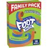Fruit by the Foot Splitz Fruit Flavored Snacks, Blueberry and Peach, Gluten Free, Family Pack, 18 Rolls, 13.5 oz view 1