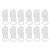 Semme 10pcs Finger Toothbrush Infant Silicone Soft Toothbrush for Newborn Food Grade Safe Teething Gum Transparent Red Green Yellow (#3) view 4