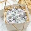 Crinkle Cut Paper Shred - 5.3 oz Gift Box Filler, Basket & Bag Decoration for Christmas, Wedding, Birthday, Bridesmaid, Engagement - Fluffy Packing Grass Cushion (Diamond White, 5.3 OZ) view 2