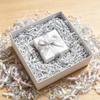 Crinkle Cut Paper Shred - 5.3 oz Gift Box Filler, Basket & Bag Decoration for Christmas, Wedding, Birthday, Bridesmaid, Engagement - Fluffy Packing Grass Cushion (Diamond White, 5.3 OZ) view 3