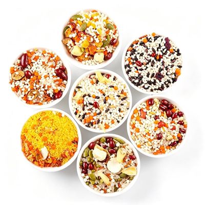 7-Day Variety Grain Porridge Gift Box, 100g7 Sachets, 28 Selected Ingredients, 7 Unique Flavors, Easy Stove/Rice Cooker Prep In 30 Mins, Wholesome Breakfast & Light Meal Option