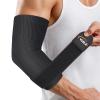 Vlela Elbow Compression Sleeve with Adjustable Strap - Tennis Elbow Brace for Men & Women, Support for Tendonitis, Golfer's Elbow, Weightlifting, Gym Fitness & Sports Pain Relief, Medium view 1
