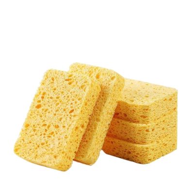 5/10pcs Kitchen Wood Pulp Melamine Sponge Eraser for Washing Dishes Cooktop Removes Tableware Pan(Rose Red)