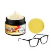 Eyeglass Scratch Remover, 30g Lens Cleaner with Sponge Applicator, Anti Fog Glass Repair Cream for Eyeglasses Phone Screen Watch Camera Car Windshield Cleaning Use view 4