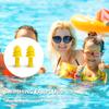 10 Pairs of Reusable Silicone Noise Cancelling earplugs and Waterproof Swimming earplugs, Suitable for Work, Study, and Noisy Places view 4