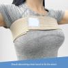 Decours Elastic Chest Belt Breathable Breast Bandages for Jumping Rope and Gym Training Post Surgeries Breast Implant Band view 4
