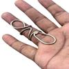 Silver Field or Brass Finger Splint MCP Joint Support Ring for Lateral Deviation for Ehlers Danlos & EDS, Mothers day gifts (Black Rhodium) view 2