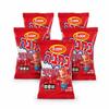 Bamba Red Strawberry Flavored Sweet Corn Snack Israeli Kosher Snack, Baked, No Preservatives, 5 Pack view 1