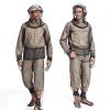 Decours AntiMosquito Netting Suit Fly Glove Foot Covers Pants Camping Breathable Meshes Suit for for Outdoors Fly view 2