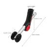 CIMAXIC 1 Pair Wheelchair Anti-Tip Wheel - Rear Stabilizer Wheels for 7/8'' Dia Tube Recliner Chairs - Mobility Scooter Anti Roll Back Accessory for Senior Users view 2