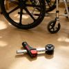 CIMAXIC 1 Pair Wheelchair Anti-Tip Wheel - Rear Stabilizer Wheels for 7/8'' Dia Tube Recliner Chairs - Mobility Scooter Anti Roll Back Accessory for Senior Users view 4