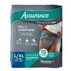 Assu_Rance Men's Incontinence Underwear, L/XL, Maximum Absorbency, 19 Count Pack of 1 view 1