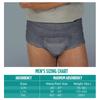 Assu_Rance Men's Incontinence Underwear, L/XL, Maximum Absorbency, 19 Count Pack of 1 view 3