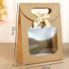 RHUASIYFN Flip open window transparent packaging bag, 5-piece set view 3