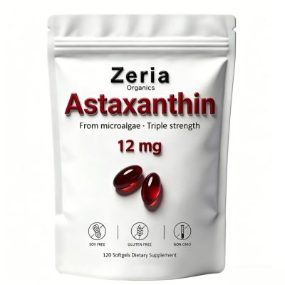 Zeria Organics Astaxanthin 12mg - 120 softgels (1PC)