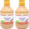 Deep Roasted Sesame Dressing & Marinade, Japanese Style Creamy Sesame Sauce with Soy, Garlic & Vinegar, Rich Nutty Flavor, 30 fl oz (Pack of 2) No Artificial Preservatives, 60 fl oz Total view 1