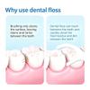 Professional Clean Floss Picks, Extra Strong Shred-Resistant Floss, Easy Grip Handle, Dental Flossers for Adults, 100 Count (100) view 3