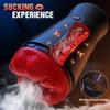 2026 Novel Version Double Track Power 360 Tight Wrapping and 3D Realistic Texture Flexible Hands Free Male Masterburbatar, 9X Speed & Extension Adjustment & Foldable Handle B3995 view 2