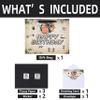 Qirrmiy 13" Large Happy Birthday Gift Bag Set with Handles, Greeting Card, Tissue Papers and Stickers for Men Boys, Husband, Father, Birthday Design, 1 Pcs view 3
