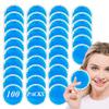 100 Pack Small Ice Packs for Injuries Reusable,Hot and Cold Gel Soft Ice Packs for Face,Eyes,Neck,Wisdom Teeth,Foot,Headache,Allergies,Shoulder Pain Relief for Kids (100 Blue) view 1