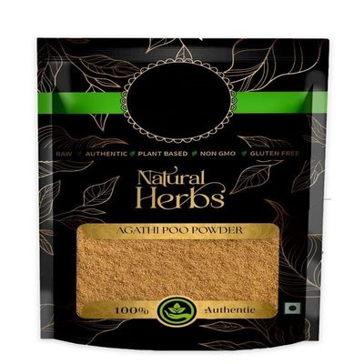 Agathi Poo Siddha Powder - 3.5 Oz - Pure & Natural