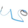 Naroote Anti Static Wrist Strap, Stainless Steel Wear Adjustable Wristband with Flexible Coiled Cord, for Electronic Maintenance Factory Dust Workshop view 3