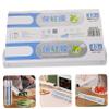 ELAYARD Food Cling Wrap and Disposable Pe Foodservice Film Roll 2pcs 25cm X 45m with Slide Cutter for Kitchen Food Storage and Preservation view 2