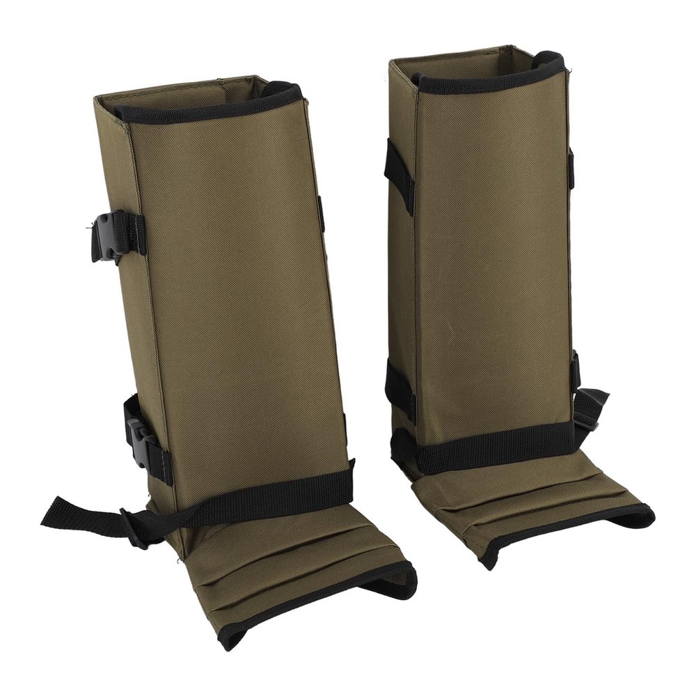 RiToEasysports Snake Gaiters, Durable Polyester Fiber Leg Guards for Snake Bite Protection, Outdoor Protective Gear for Hikers Campers Mountaineers Hiking Camping Mountaineering