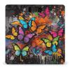 Art Graffiti Butterflies Print Scale for Body Weight Automatic On Or Off Digital Scale 4-Sensor Bathroom BMI Scales Bright LED Display and Clear Numbers Scales for Pet Bedroom view 1