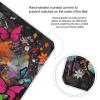 Art Graffiti Butterflies Print Scale for Body Weight Automatic On Or Off Digital Scale 4-Sensor Bathroom BMI Scales Bright LED Display and Clear Numbers Scales for Pet Bedroom view 4