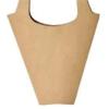 Nikeg Kraft Paper Flower Gift Bags 20Pcs Bouquets Bags Small Paper Gift With Handle Flowers Wrapping Home Decoration (Size: Medium) view 2
